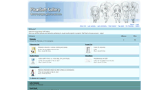 Desktop Screenshot of gallery.pixaelsoft.com